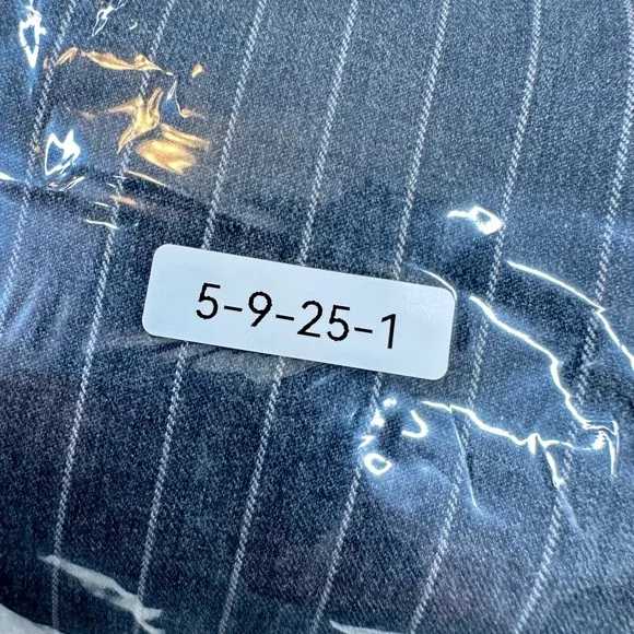 Michael Kors Women's 16 Gray Striped Pencil Skirt Office Wool Blend Academia - Picture 13 of 13